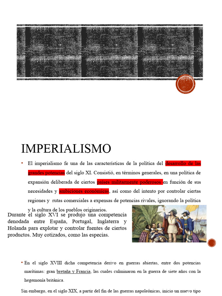 Imperialismo y Colonialismo en el Siglo XIX | PDF | Colonialismo ...