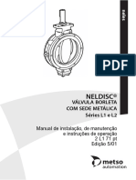 Neldisc®: Manual de Instalação, de Manutenção e Instruções de Operação 2 L1 71 PT Ediçâo 5/01
