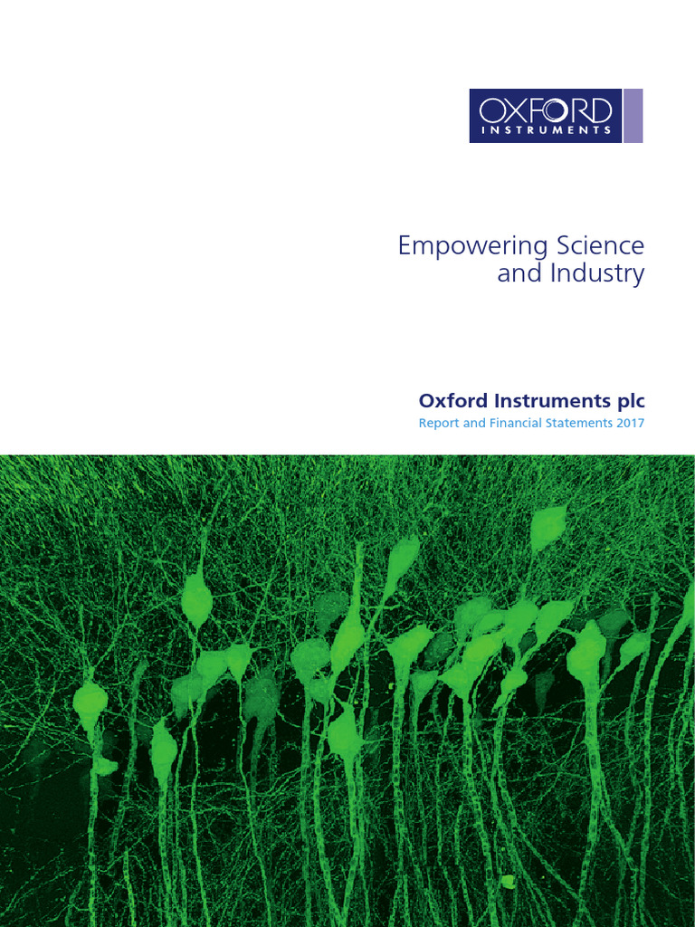 Oxford Instruments 2017 Financial Report | PDF | Innovation | Economic ...