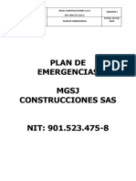 Plan de Emergencias MGSJ
