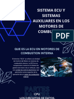 Sistema Ecu y Sistemas Auxiliares en Los Motores de Combustion