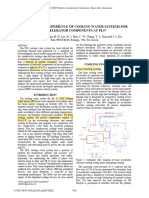 Operational Experience of Cooling Water Systems For Accelerator Components at PLS