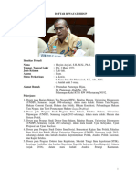Hasyim CV Singkat Profile KPU