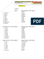 Gemeinsamen Probetest A1 23 Januari 2024