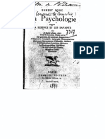 BOSC Ernest - La Psychologie Devant La Science Et Les Savants (1894)