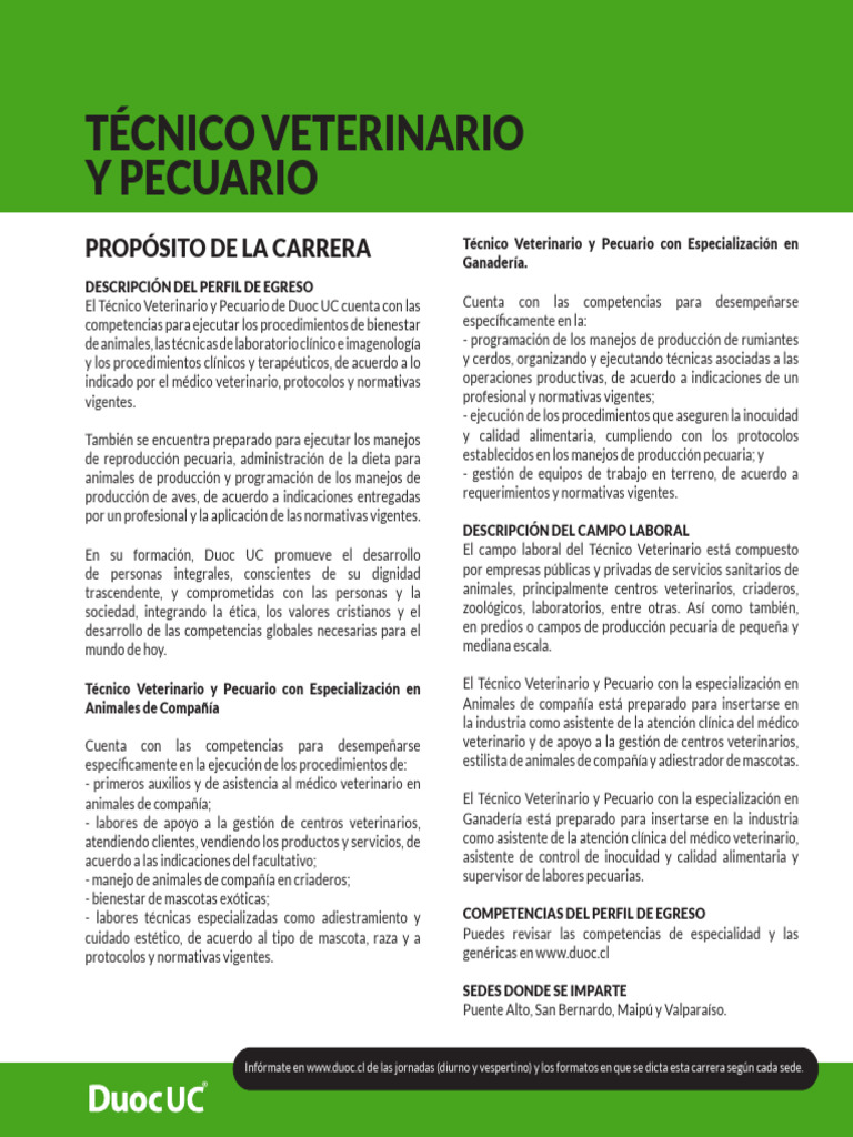 17 Tec Veterinario | PDF | Medicina Veterinaria | Laboratorios