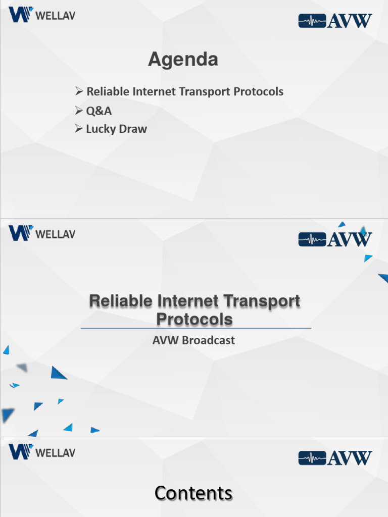Reliable Internet Transport Protocols Overview | PDF | Internet ...