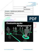 Apostila de Comunicação Empresarial