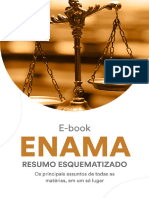 (Ebook) ENAMA - Resumo Esquematizado