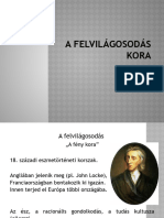 Felvilágosodáskora