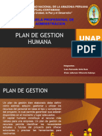 Exp. Plan de Gestion Humana