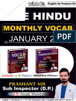 The Hindu Monthly Vocab Ebook (January)