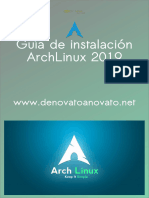 Guia Arch Linux Linux Scribe v1.0