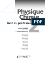 Hachette Physique Chimie Livre Du Prof Seconde