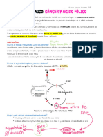 CASO CLÍNICO - CÁNCER Y ÁCIDO FÓLICO Dra Fabiola UAZ