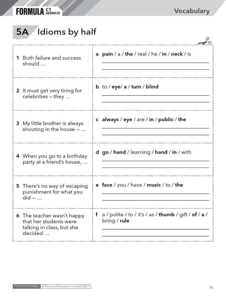 Form c1 photocopiables 5a pdf