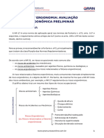 1 - NR 17 Ergonomia Avaliação Ergonômica Preliminar