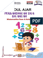 Modul Ajar Matematika - Perbandingan Dua Bilangan - Fase A