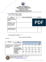 Groupmate Ratings