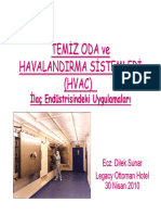 Temi̇z Oda Ve Havalandirma Si̇stemleri̇