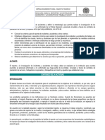 Metodologia para El Reporte e Investigacion de Incidentes y Accidentes de Trabajo