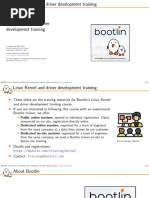 Linux Kernel and Driver Development Training Linux Kernel