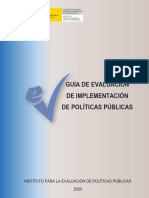 Guia de Evaluacion de Implementacion 2020 - España
