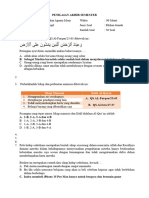 Soal Pas Pai Kelas Viii Ganjil Tp. 2023-2024