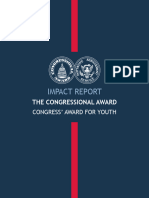 2017-18 Congressional Award Annual Report To Congress