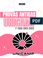UNICAMP - Primeira Fase - 2013-2023+