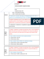 Formato para El Esquema de Ideas Del Examen Final