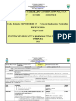 1 - PLAN - Clases 9º - CatConstitucion - SEPTIEMBRE