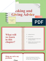 Asking and Giving Advice