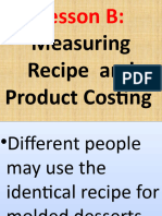 1st Grading Period (Lesson 3 Measurements of Ingredients)