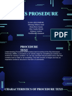 Procedure Text B Inggris