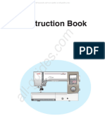 Janome Horizon MC Sewing Machine Instruction Manual