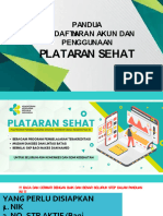 Panduan Pendaftaran Plataran Sehat