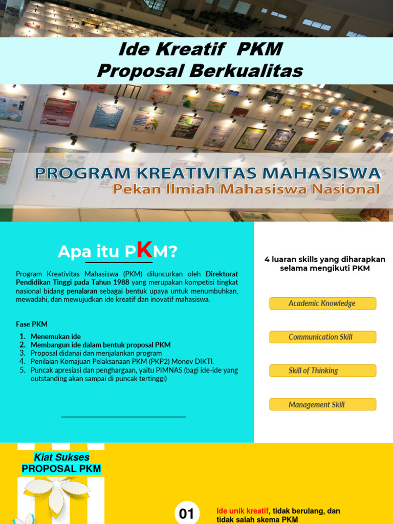 Panduan Proposal PKM Berkualitas | PDF