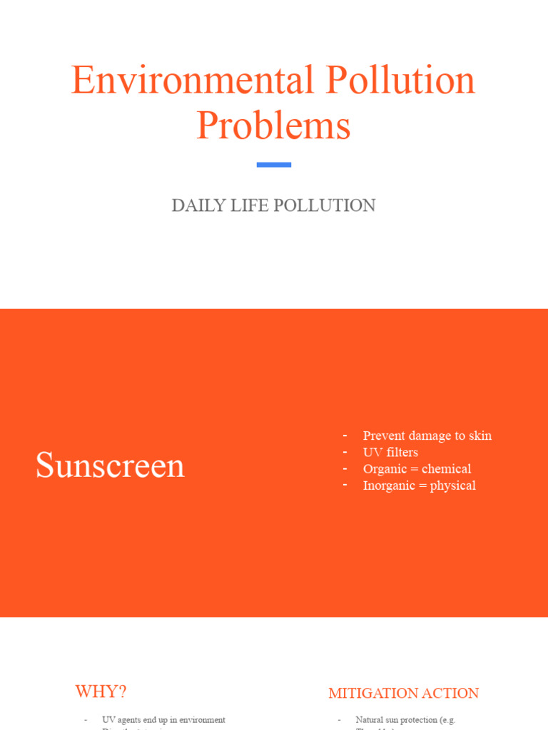 Environmental pollution problems pdf lead ultraviolet