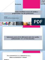 Inferencia Estadística Acerca de Medias y Proporciones Con Dos Poblaciones2