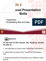 5 Advanced Presentation Skills