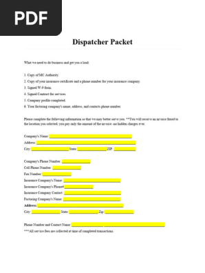 Dispatcher-CarrierAgreement-Editable
