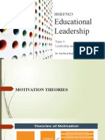 Topic 4 Leadership and Motivation (211022)