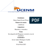 Investigación Del Diagrama Vectorial y Rosa de Maniobras.