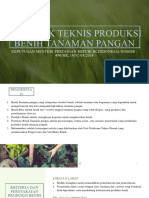 Petunjuk Teknis Produksi Benih Tanaman Pangan