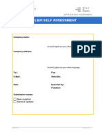 Nke Supplier Information Questionnaire