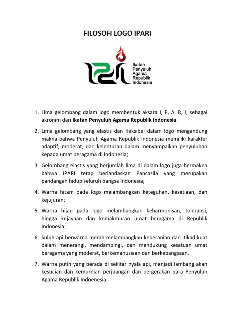 Filosofi Logo Ipari | PDF | Seni & Disiplin Bahasa | Agama & Spiritualitas