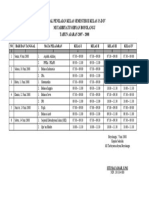 Jadwal Penilaian Kelas Semester Ii Kelas I S