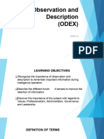 Observation and Description (ODEX)