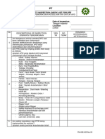 Safety Inspection Checklist For PPE